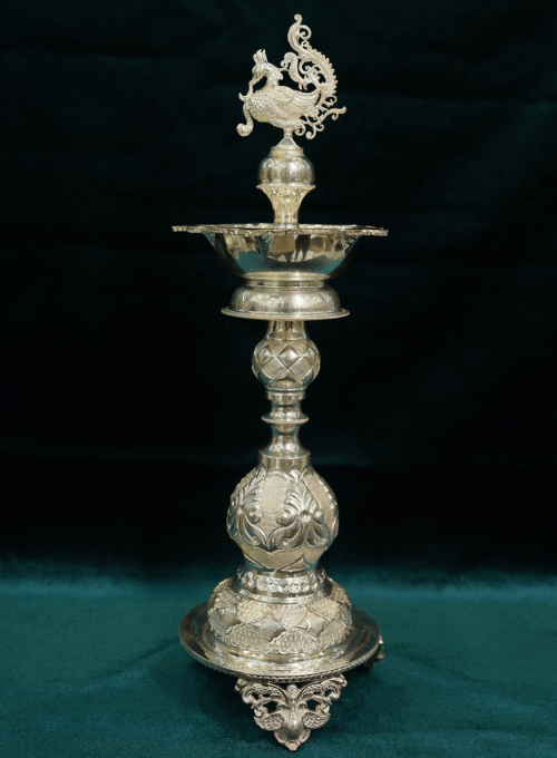 Peacock Diya