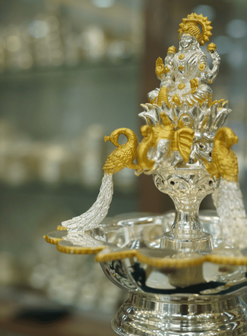 Gold Coated Diya