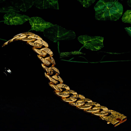 Gold Designer Bracelet